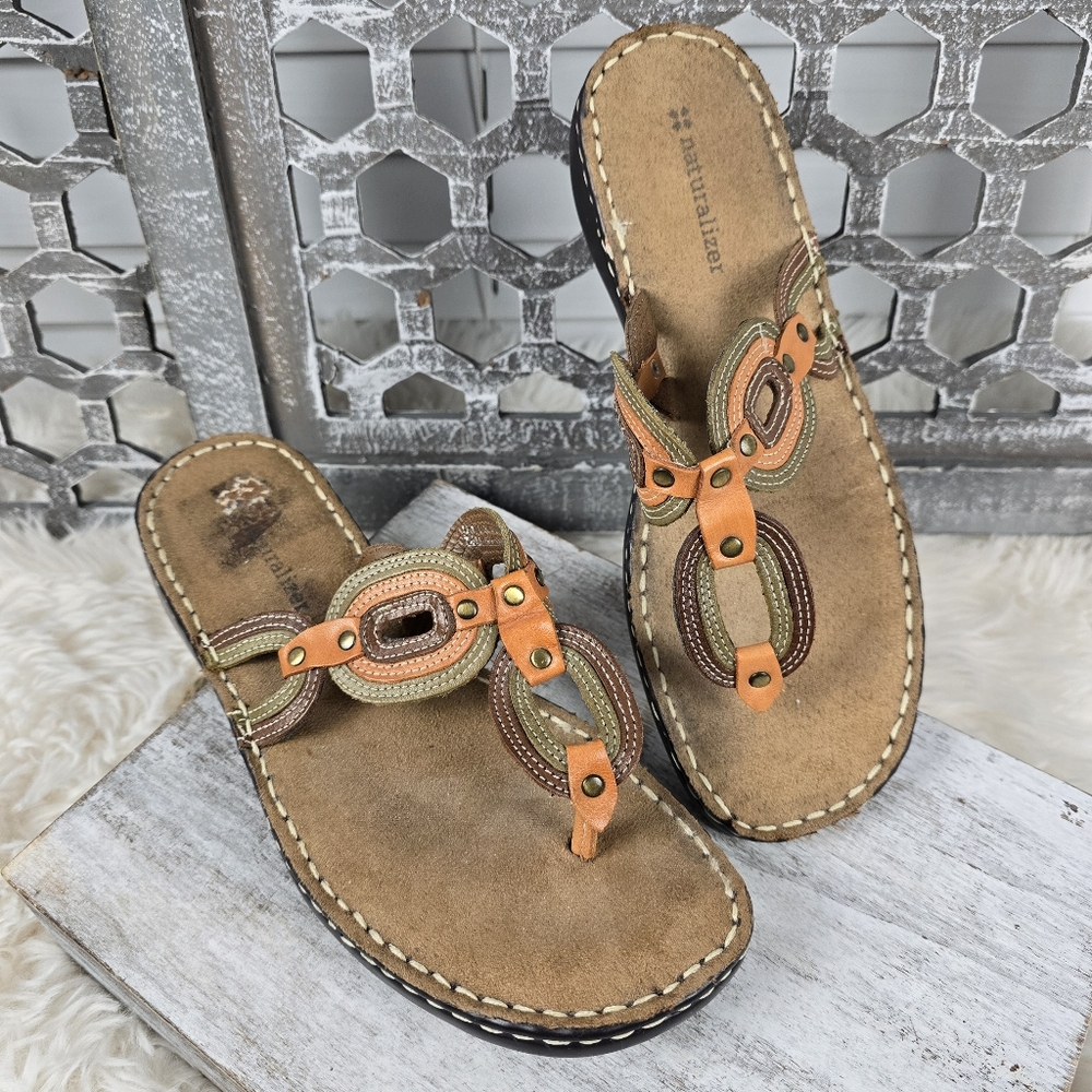 Naturalizer Sandals with Leather Upper